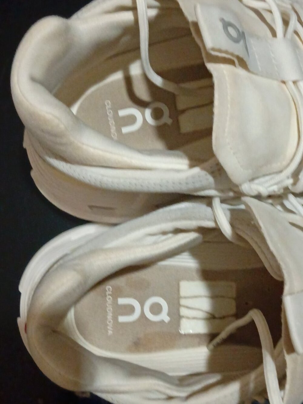 On Cloudnova Womens Road Athletic Running Shoes Size 9 White Lace Up 26.98225 - Picture 10 of 13